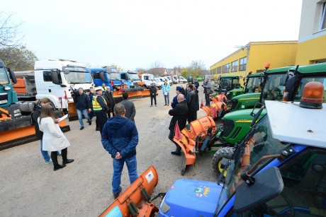 Téli útüzemeltetésre váltott november 15-én a Városgondnokság